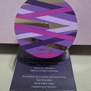 Tarte Striped Purple and Gold Compact